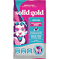 Solid Gold Grain-Free Mighty Mini with All Natural Chicken, Chickpea and Pumpkin Recipe Dry Dog Food
