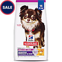 Hill's Science Diet Adult Sensitive Stomach & Skin Small & Mini Chicken Recipe Dry Dog Food