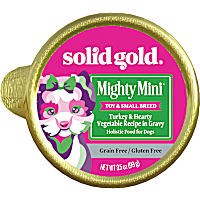Solid Gold Mighty Mini Turkey Grain and Gluten Free Wet Dog Food