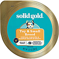 Solid Gold Mighty Mini Toy Breed Chicken Grain Free Dog Food Cup