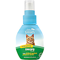 TropiClean Fresh Breath Oral Care Drops for Cats