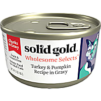 Solid Gold Wholesome Selects Turkey & Pumpkin in Gravy Holistic Grain Free Canned Kitten & Adult Cat Food