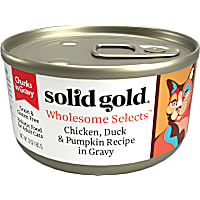 Solid Gold Wholesome Selects Chicken, Duck & Pumpkin in Gravy Holistic Grain Free Canned Adult Cat Food