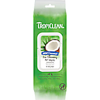 TropiClean Mild Coconut Ear Cleaning Pet Wipes