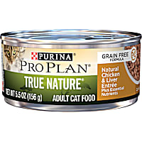 Purina Pro Plan True Nature Grain Free Formula Natural Chicken & Liver Entree Wet Cat Food