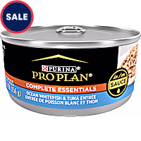 Purina Pro Plan Ocean Whitefish & Tuna Entree in Sauce Wet Cat Food
