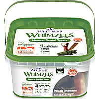Whimzees Large Variety Dog Chews Container