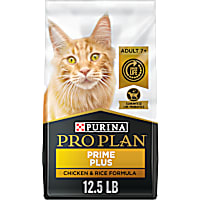 Purina Pro Plan Probiotics Chicken and Rice Formula Senior Dry Cat Food