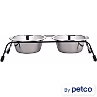 EveryYay Better Together Stainless Steel Cat Double Diner