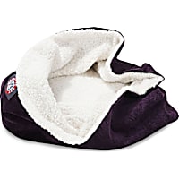 Majestic Pet Villa Aubergine Burrow Bed