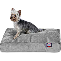 Majestic Pet Vintage Villa Shredded Memory Foam Rectangle Dog Bed