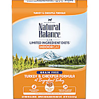 Natural Balance L.I.D. Limited Ingredient Diets Turkey & Chickpea Formula Dry Cat Food