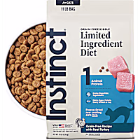 Instinct Limited Ingredient Diet Grain-Free Recipe with Real Turkey Freeze-Dried Raw Coated Dry Cat Food