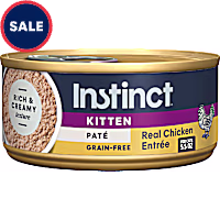 Instinct Original Kitten Grain-Free Pate Real Chicken Recipe Wet Cat Food