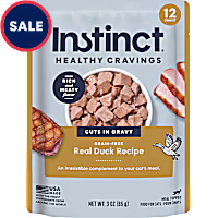 Instinct Healthy Cravings Grain-Free Cuts & Gravy Real Duck Recipe in Savory Gravy Wet Cat Food