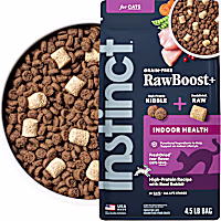 Instinct Raw Boost Indoor Grain-Free Recipe with Real Rabbit Dry Cat Food with Freeze-Dried Raw Pieces