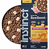 Instinct Raw Boost Indoor Grain-Free Recipe with Real Chicken Dry Cat Food with Freeze-Dried Raw Pieces