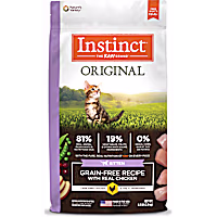 Instinct Original Kitten Grain-Free Recipe with Real Chicken Freeze-Dried Raw Coated Dry Food