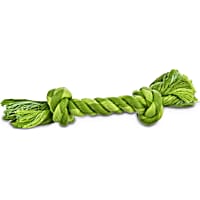 Leaps & Bounds Rope Tug Dual Knot Dog Toy in Assorted Colors