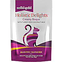 Solid Gold Holistic Delights Turkey & Coconut Milk Creamy Bisque Cat Food