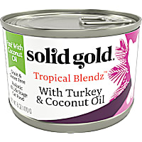 Solid Gold Tropical Blendz Turkey & Coconut Oil Pate Wet Cat Food