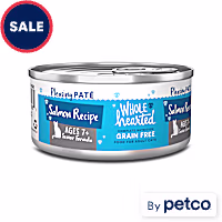 WholeHearted Grain Free Salmon Recipe Pate Senior Wet Cat Food