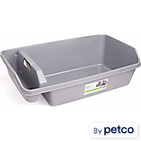 So Phresh Grey King-Size Compartment Cat Litter Pan