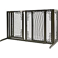 Richell Deluxe Freestanding Mesh Pet Gate