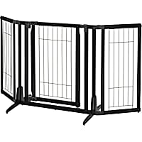 Richell Premium Plus Freestanding Black Pet Gate