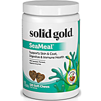 Solid Gold SeaMeal Chews for Skin & Coat, Digestive & Immune Health With Natural, Grain Free Supplement for Dogs
