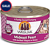 Weruva Classics Mideast Feast with Grilled Tilapia in Gravy Wet Cat Food