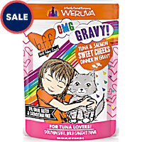 B.F.F. OMG Sweet Cheeks Tuna & Salmon Dinner in Gravy Wet Cat Food