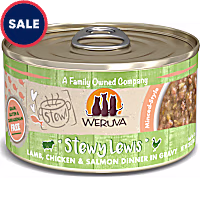 Weruva Stew! Stewy Lewis Lamb, Chicken & Salmon Dinner in Gravy Wet Cat Food