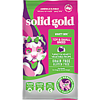 Solid Gold Grain Free Mighty Mini Turkey & Hearty Vegetable Dry Dog Food