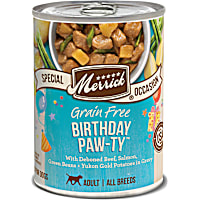 Merrick Grain Free Special Occasion Birthday Paw-ty Canned Wet Dog Food