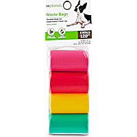 So Phresh Pink and Multicolored Solid Dog Waste Bags