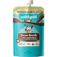 Solid Gold Turkey Bone Broth with Pumpkin & Ginger Topper with Collagen Wet Dog Food