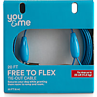 EveryYay Free-To-Flex Tie-Out Cable for Dogs up to 25 lbs.