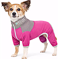 Pet Life Active Embarker Full Body Warm Up Pink Dog Sweaters