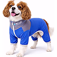 Pet Life Active Embarker Full Body Warm Up Blue Dog Sweaters
