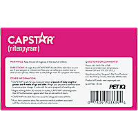 Capstar Flea Tablets for Cats 2-25 lbs.