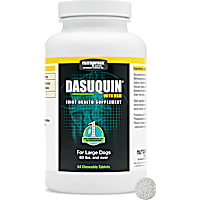 NUTRAMAX DASUQUIN MSM Chewable Tablets For Large Dogs 60 lbs. +