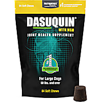 NUTRAMAX DASUQUIN MSM Soft Chews For Large Dogs 60 lbs. +