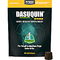 NUTRAMAX DASUQUIN MSM Soft Chews For Small to Medium Dogs