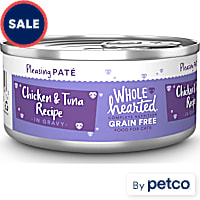 WholeHearted All Life Stages Grain-Free Chicken & Tuna Recipe Pate Wet Cat Food