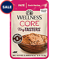 Wellness CORE Grain Free Tiny Tasters Duck Pate Wet Cat Food