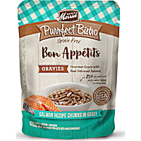 Merrick Purrfect Bistro Bon Appetits Grain Free Salmon Recipe Chunks in Gravy Wet Cat Food