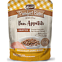 Merrick Purrfect Bistro Bon Appetits Grain Free Chicken Recipe Chunks in Gravy Wet Cat Food