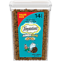 Temptations Jumbo Stuff Tempting Tuna Flavor Crunchy and Soft Cat Treats