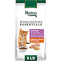 Nutro Wholesome Essentials Natural Chicken & Brown Rice Recipe Dry Kitten Food